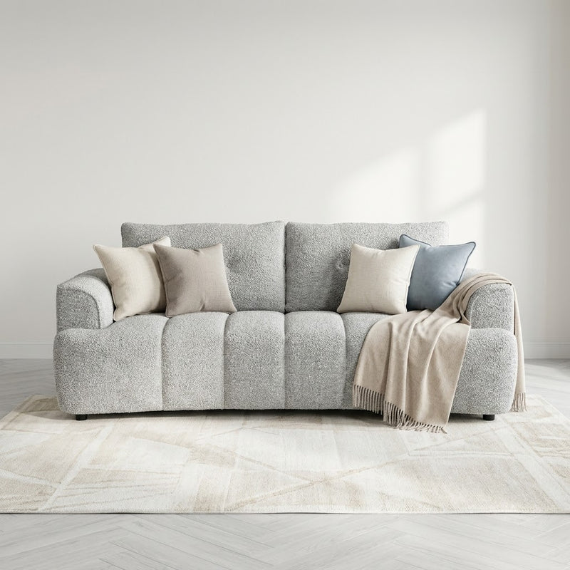 Cordova Grey 3 Seater Sofa Set