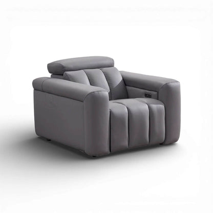 Ohio Power Slider Recliner Armchair - Grey