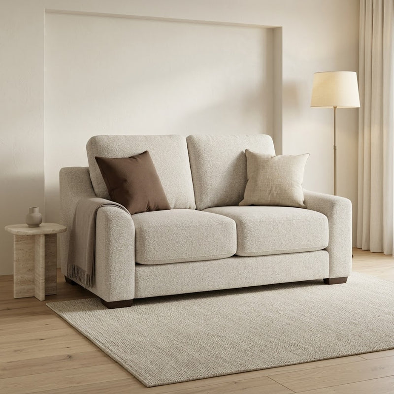 Douglas Beige 2 Seater Sofa