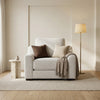 Douglas Beige armchair in a premium living room