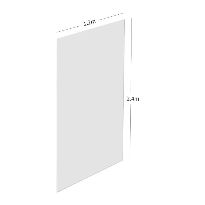 Modern PVC Waterproof Shower Panel 1000mm x 2400mm x 10mm Gloss Grey Sparkle