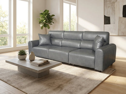 Conway Leather Electric Sofa Bed