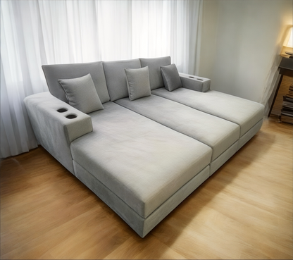 Home Cinema Sofa With Cupholders