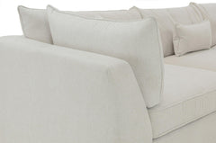 Monaco Stone Large Corner Sofa