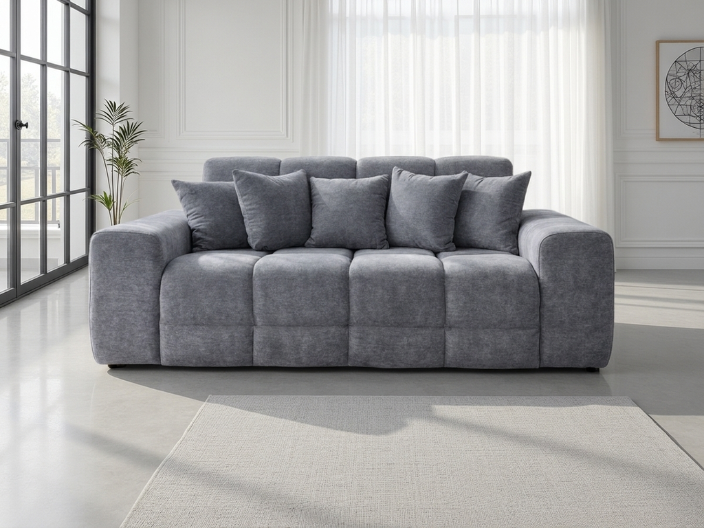 Jacob 3 Seater Sofa - Grey