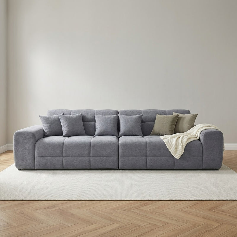 Jacob 4 Seater Sofa - Grey
