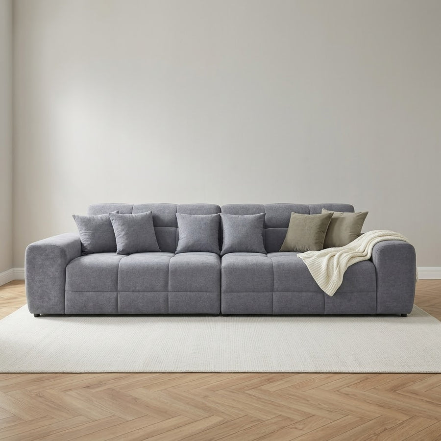 Jacob 4 Seater Sofa - Grey