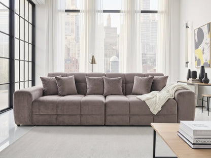 Jacob 4 Seater Sofa - Latte