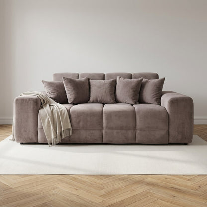 Jacob 3 Seater Sofa - Latte