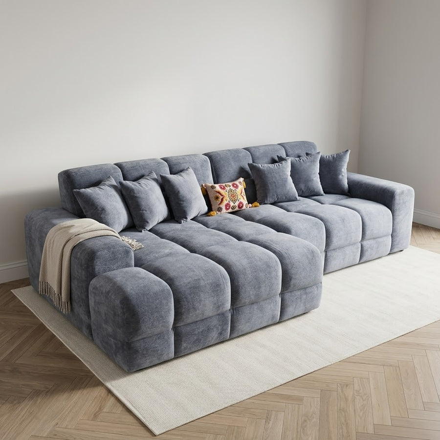 Jacob Sofa Grey Left Hand Facing Corner