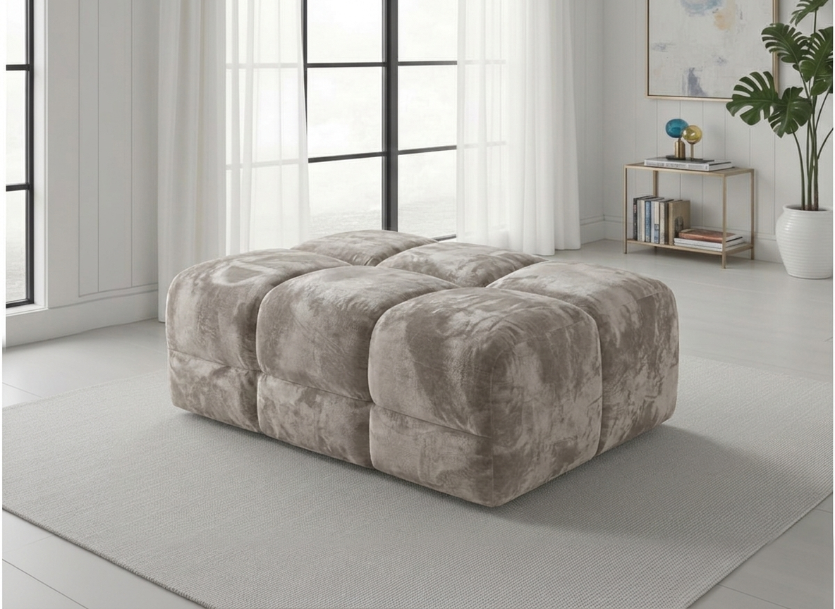 Jacob Footstool - Sorisso Mocha