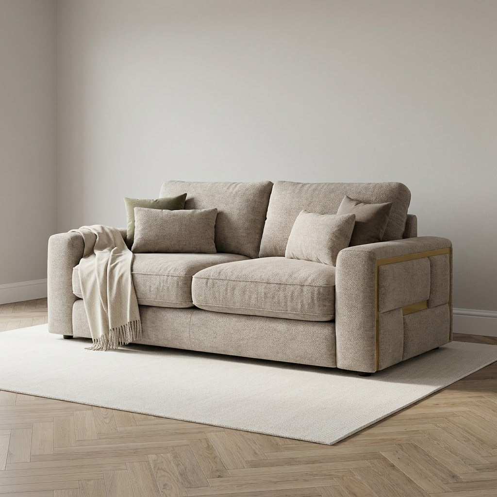 Jupiter 2 Seater Sofa - Beige