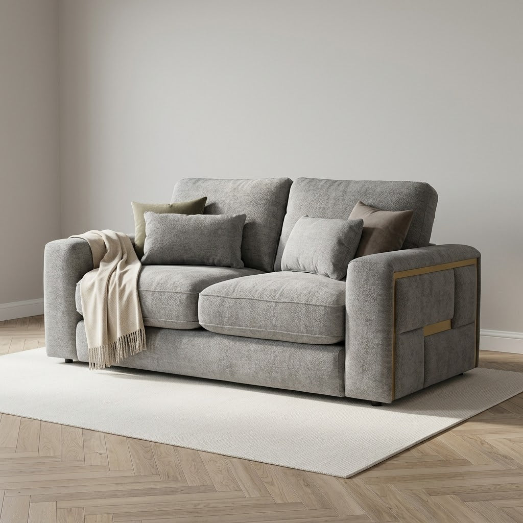 Jupiter 2 Seater Sofa - Grey
