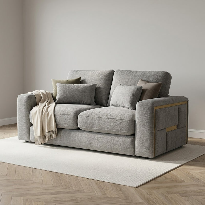 Jupiter 2 Seater Sofa - Grey