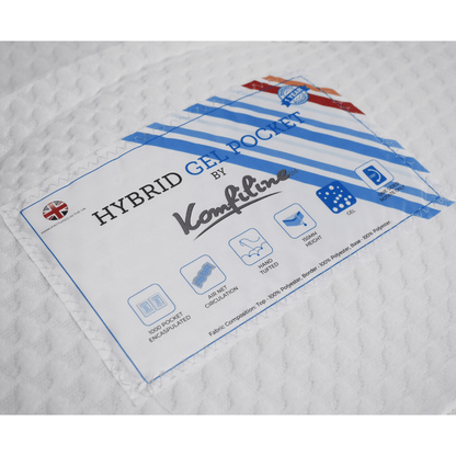 Hybrid Cool Gel Pocket 1000 Mattress - Medium — additional product image 2