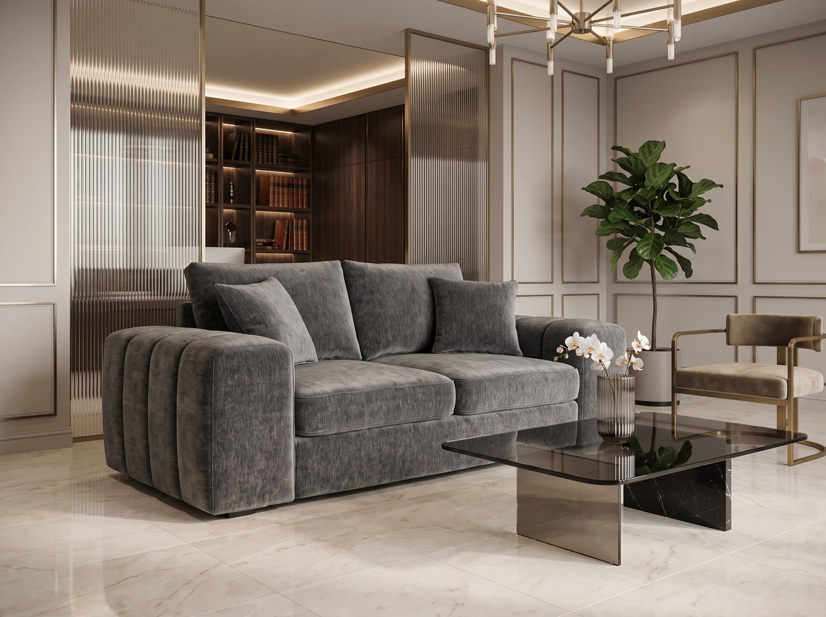 Laguna Grey 2 Seater Sofa
