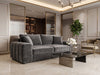 Laguna Grey 3 Seater Sofa