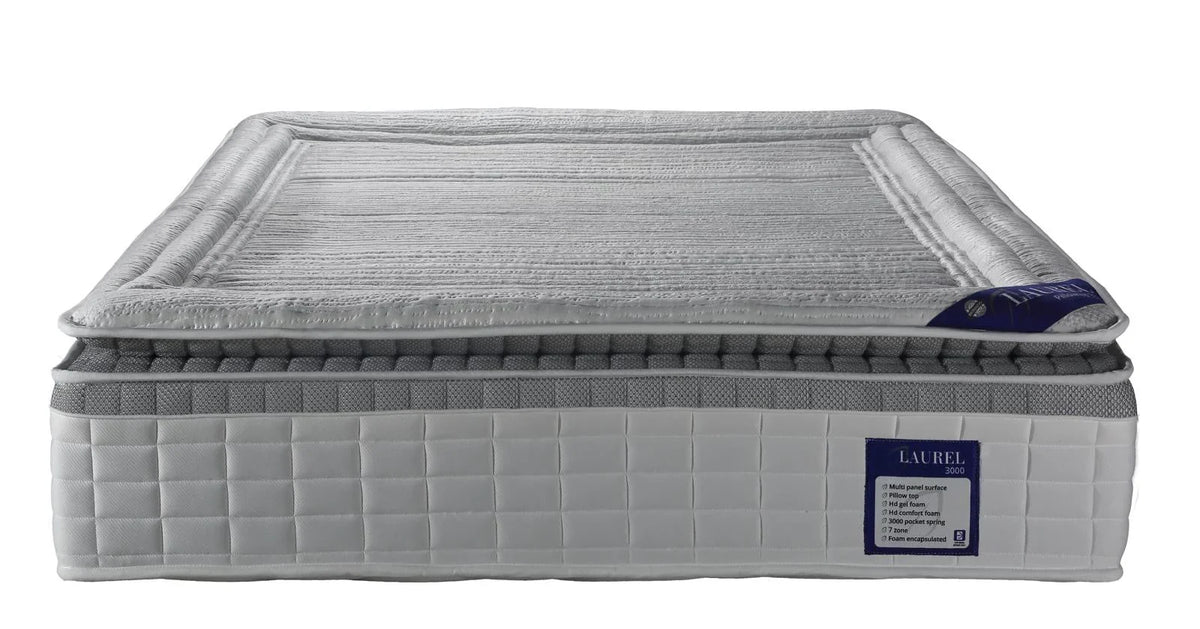 Laurel 3000 Pocket Sprung Memory Gel Pillow Top Mattress — image 2