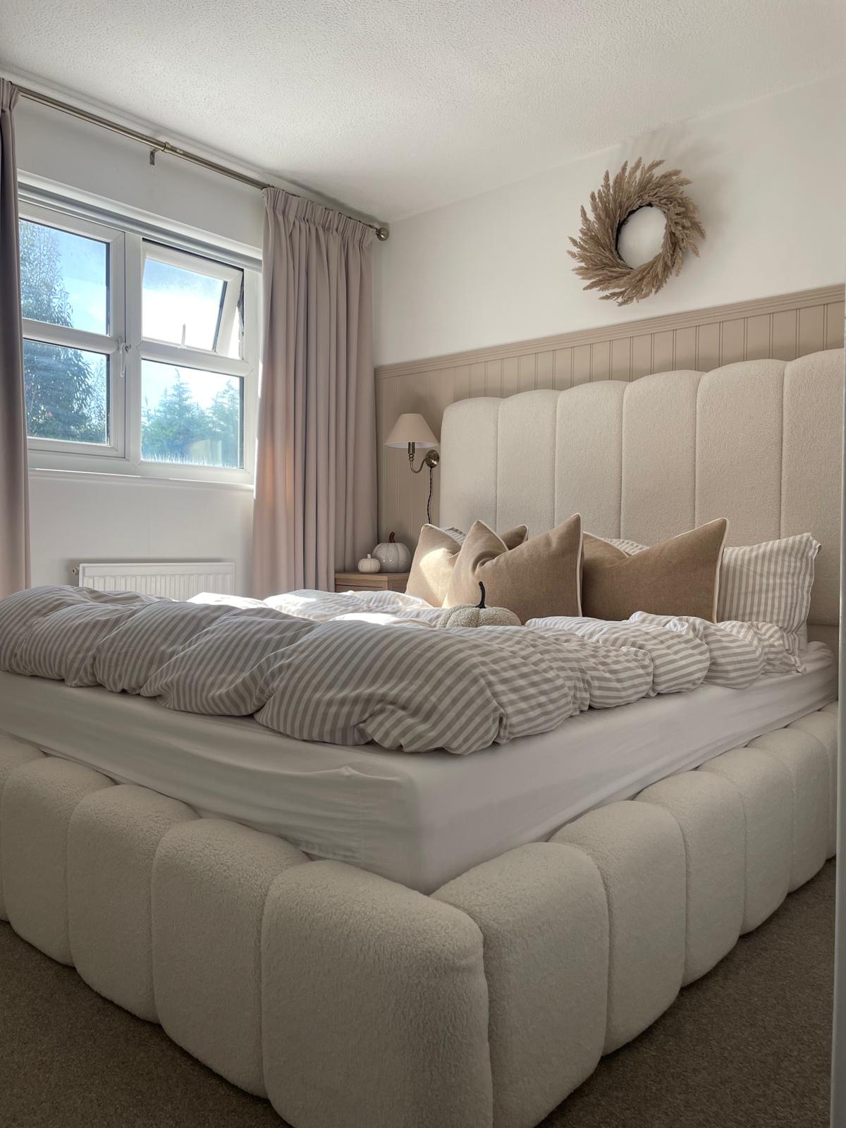 Laurence Boucle Bed Frame