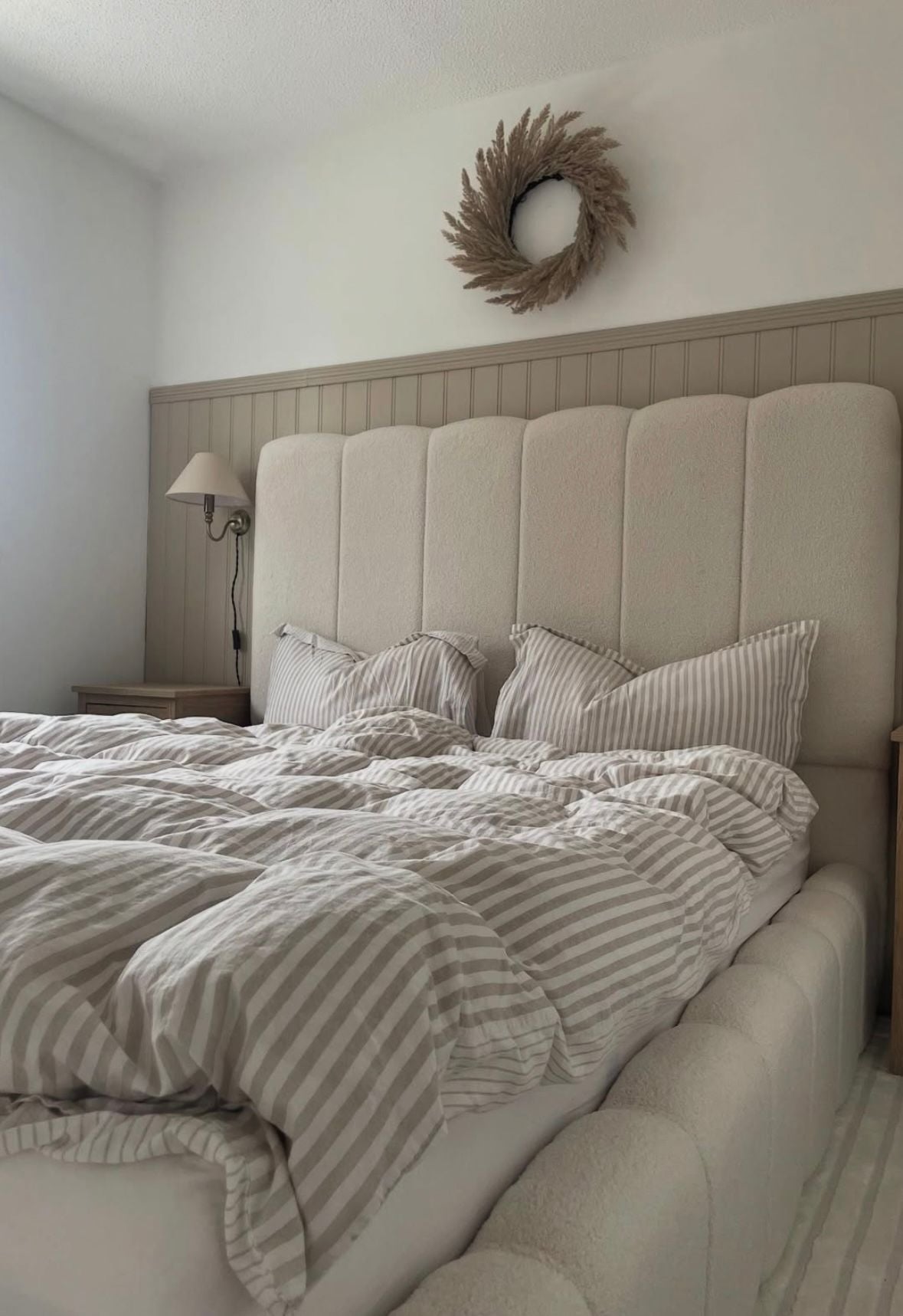 Laurence Boucle Bed Frame