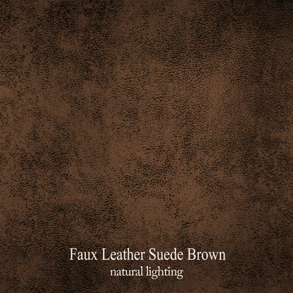 Livorno Faux Leather Suede Brown 2C2 Corner Sofa