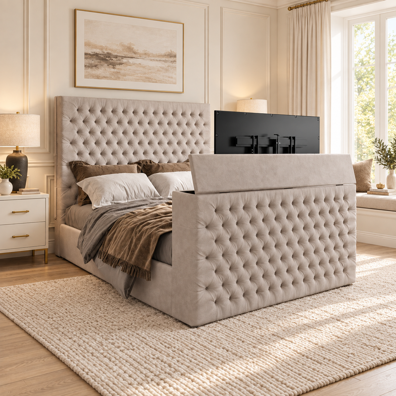 Chesterfield Tv Bed Frame