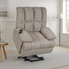 Edmonton beige electric riser recliner armchair – living room view