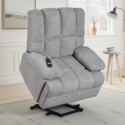 Edmonton grey electric riser recliner armchair – living room view