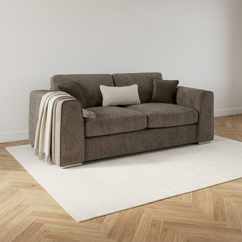 Naples Sofa Mocha 3 Seater