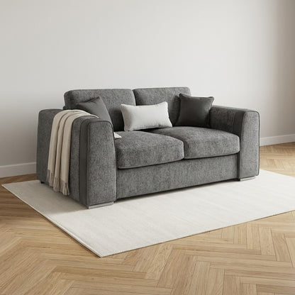 Naples Sofa Grey 2 Seater — main product image