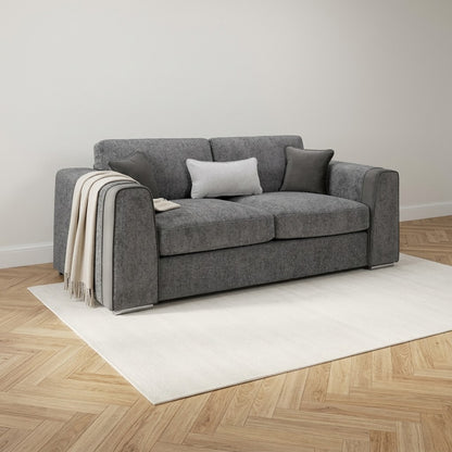 Naples Sofa Grey 3 Seater — main product image