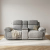 Owen Electric Recliner Sofa 2 Seater - Grey — main product image