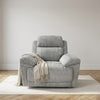 Owen Electric Recliner Armchair Sofa - Grey — main product image