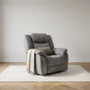 Leon Electric Recliner Armchair - Grey — main product image