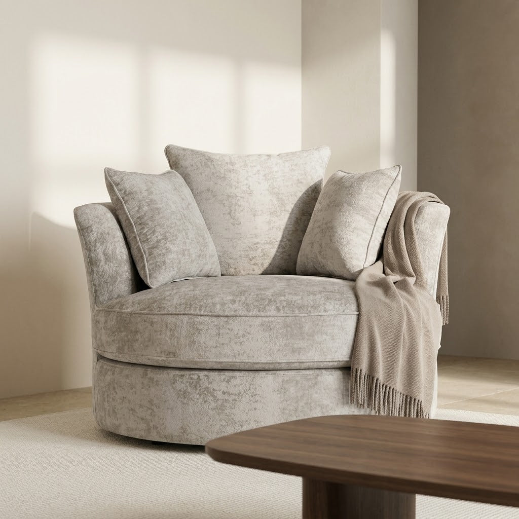 Optional matching swivel chair for Belgravia U Shape Corner Sofa