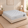 Laurel Reverso 1000 Pocket Foam Mattress - Medium In A Warm Neutral Bedroom