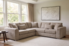 Logan Woven Chenille Beige 2C2 Corner Sofa