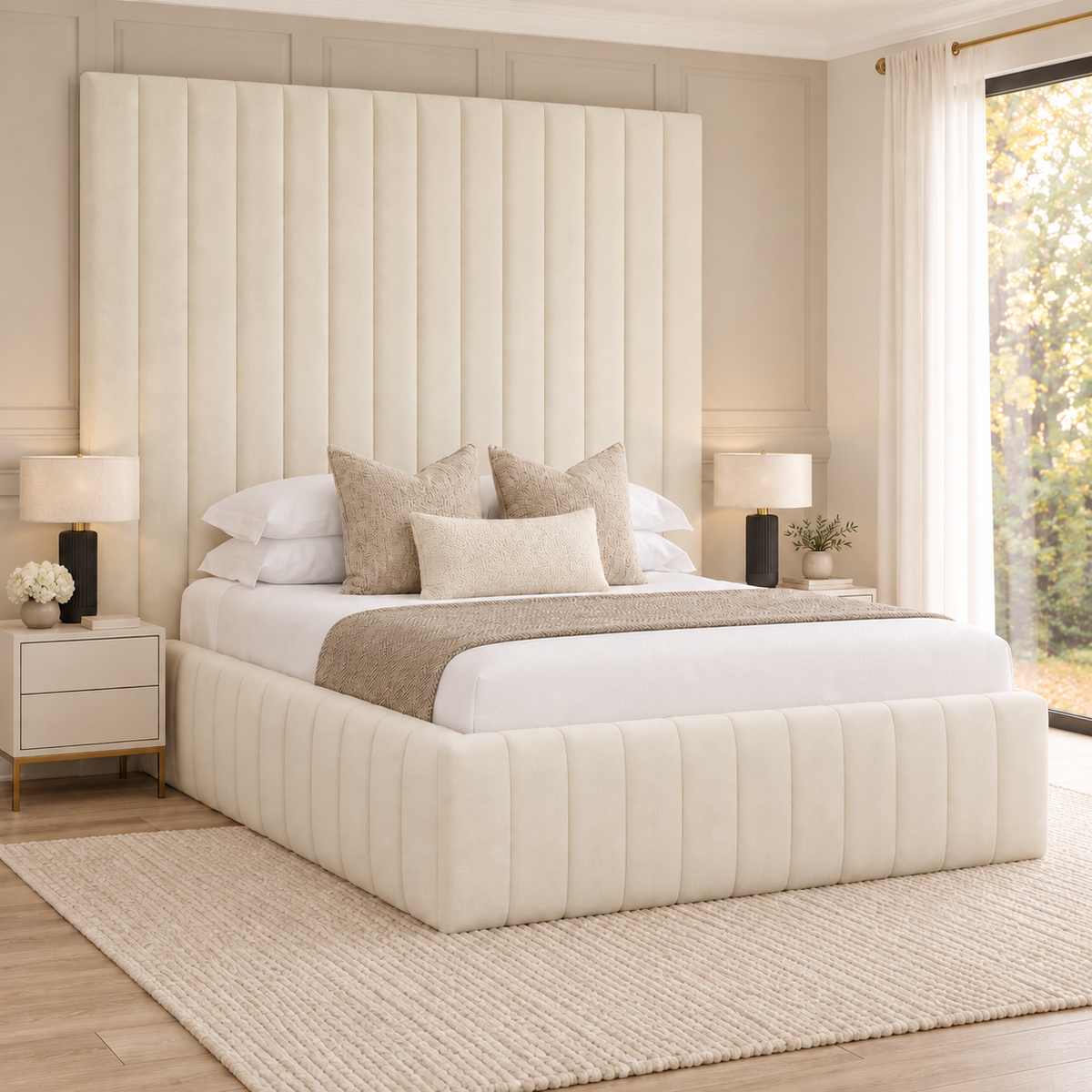 Addison Bed Frame – Left-Side View