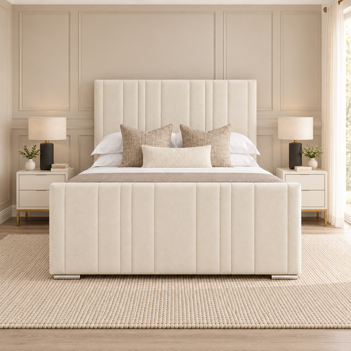 Angel Bed Frame – Head-On Front View