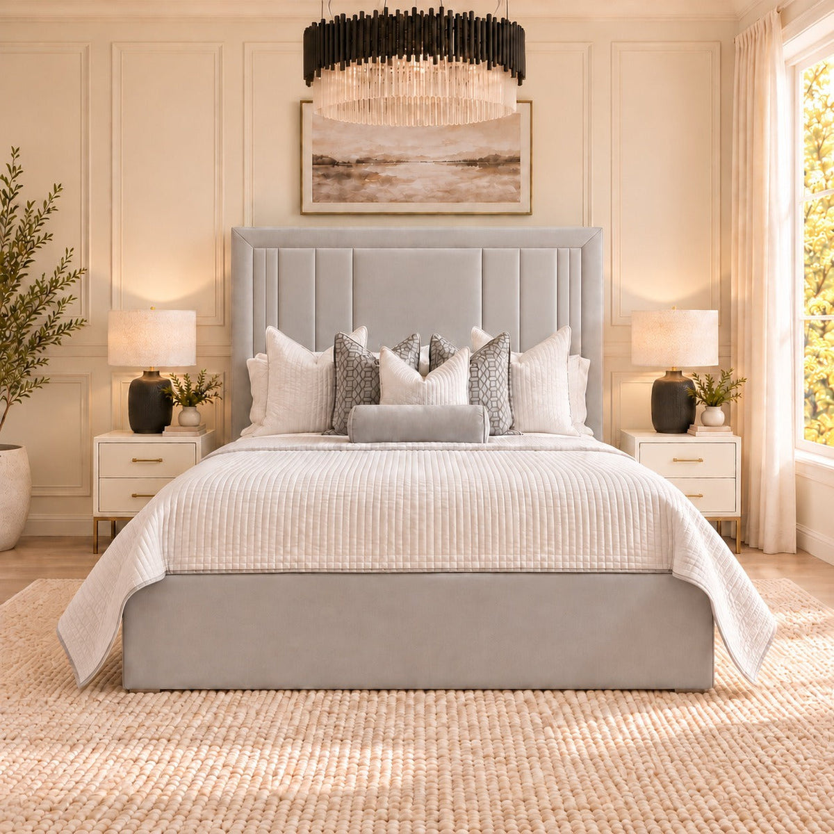 Charlotte bed, front view