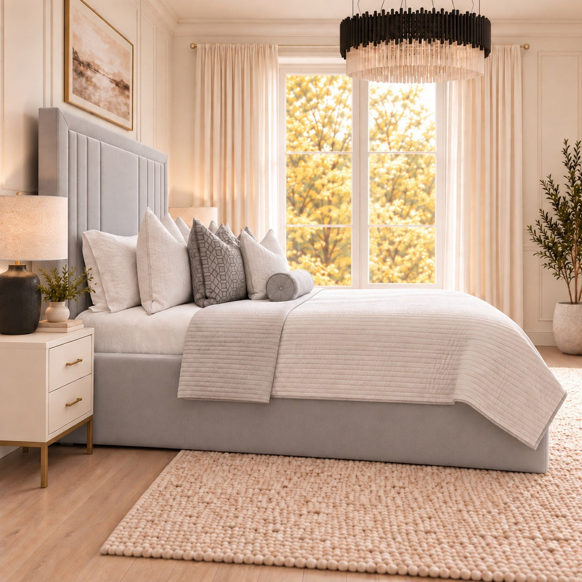 Charlotte bed, side view
