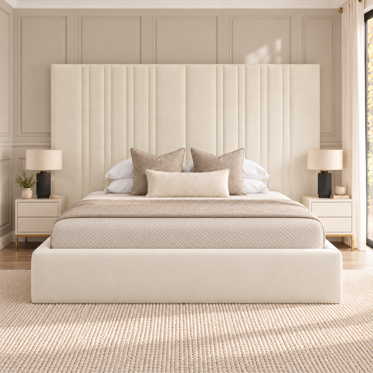 Chateaux Bed Frame – front view