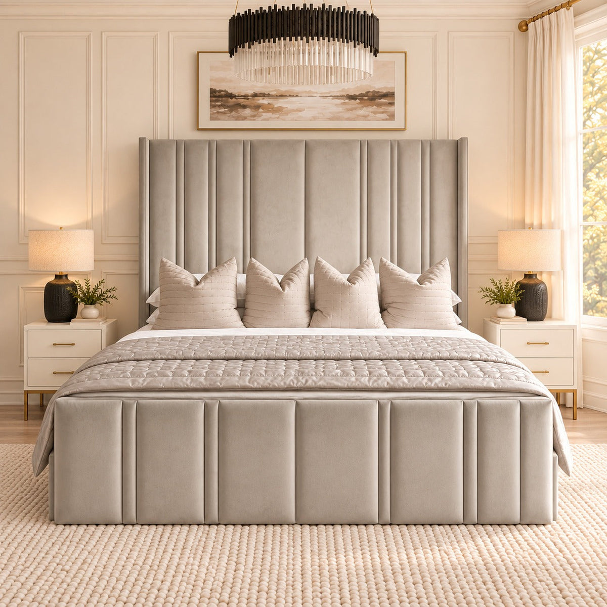 Dolce bed, front view