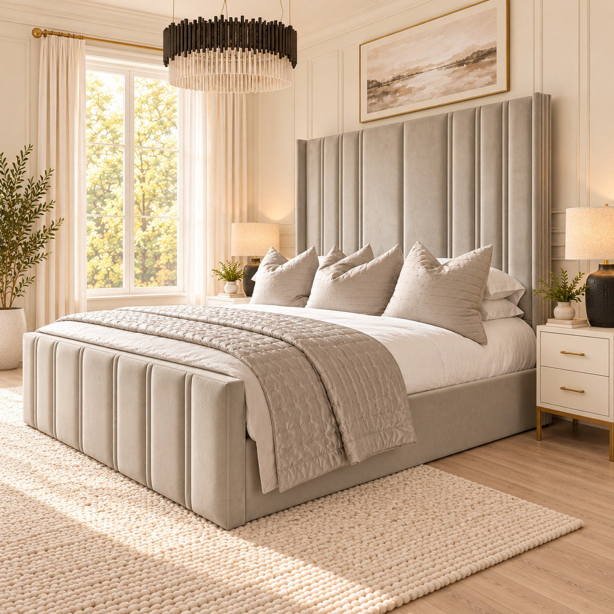 Dolce bed, side view