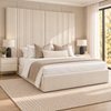 Mirage Bed Frame in a luxury bedroom – main left angle