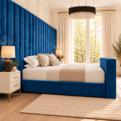 Santorini bed, side view