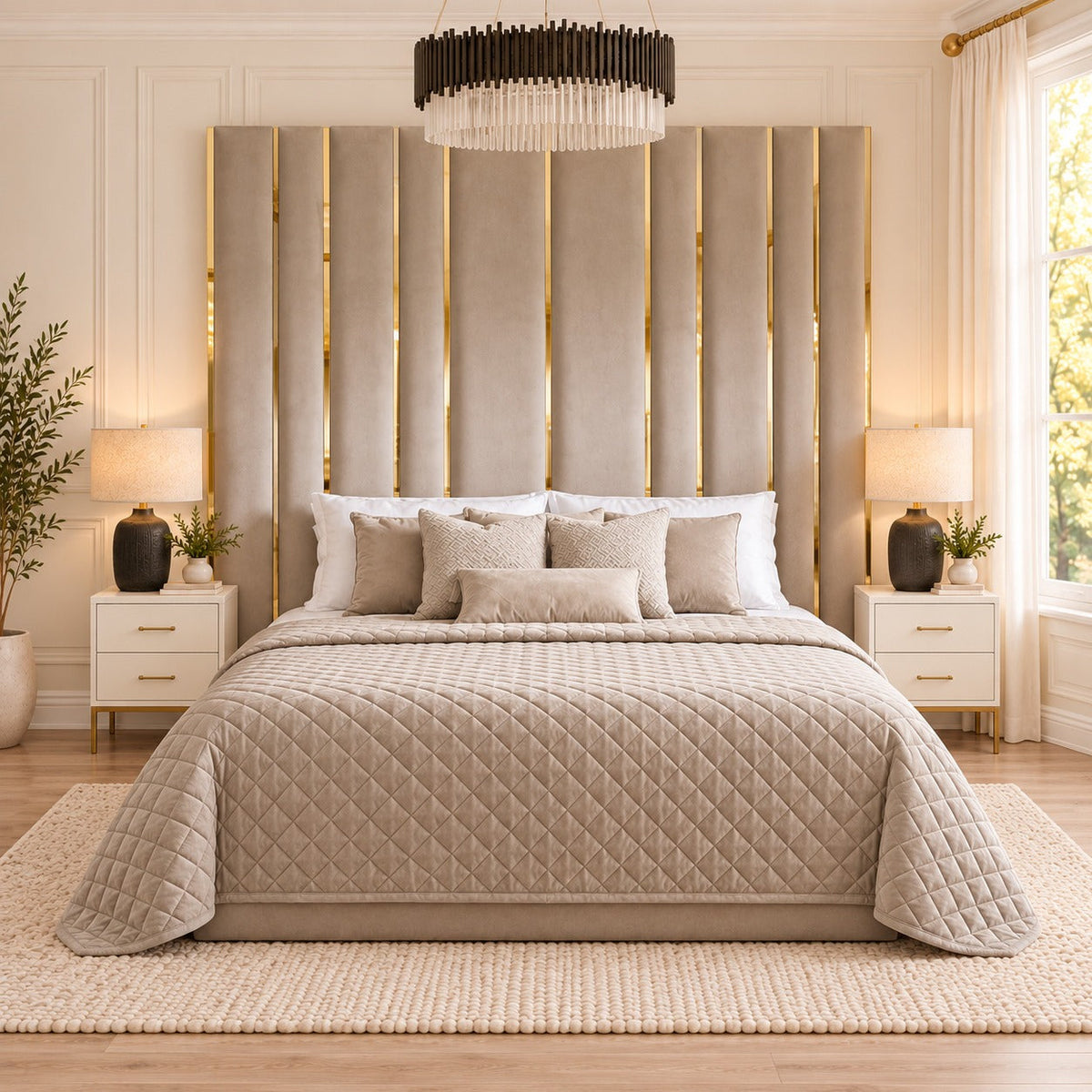 Sensatori bed, front view