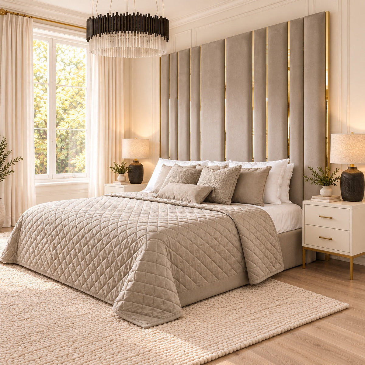 Sensatori bed, opposite corner view