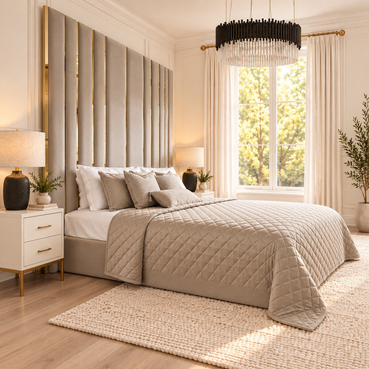 Sensatori bed, side view