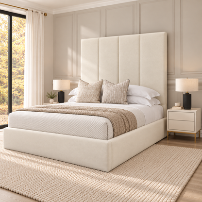 Sydney Bed Frame in a luxury bedroom – right angle
